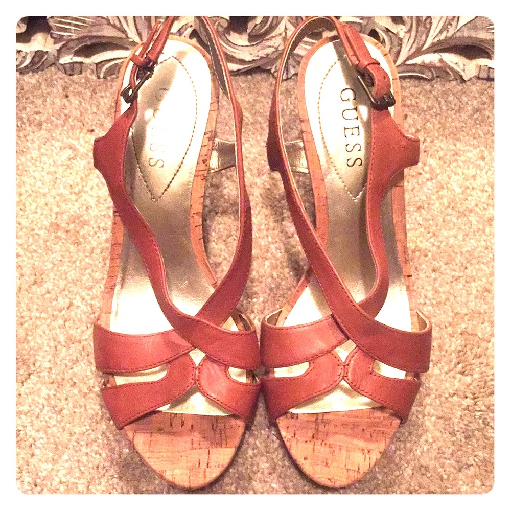 Guess Wedges Size 7